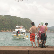 壱岐、海水浴場、辰の島、遊覧