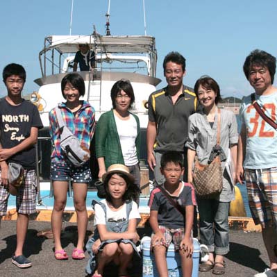 辰の島遊覧、クルージング