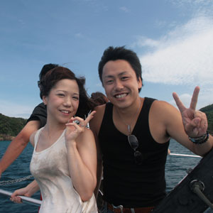 辰の島遊覧、クルージング