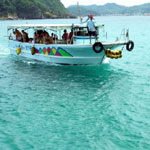 辰の島遊覧、クルージング